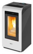 Kalor Angela 10 Air Stove in white finish, colour swatch