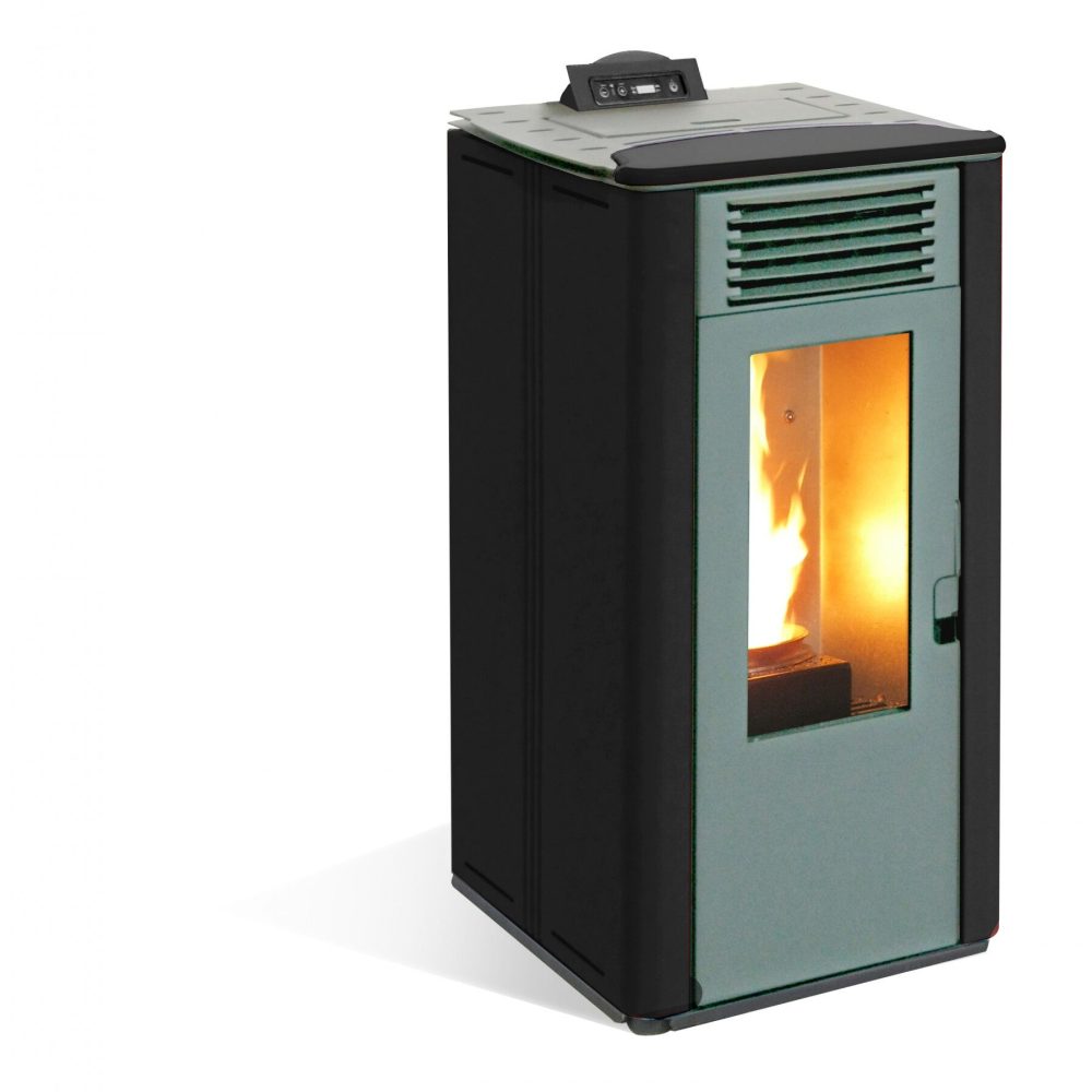 ARTEL Krone Roma 8kW, Black — 8 kW wood pellet stove sold by Ray Wood Exploatare