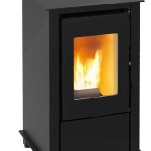 Millín Rose 5.5 Air Stove, 5.5kW — 5.5 kW wood pellet stove sold by Ray Wood Exploatare